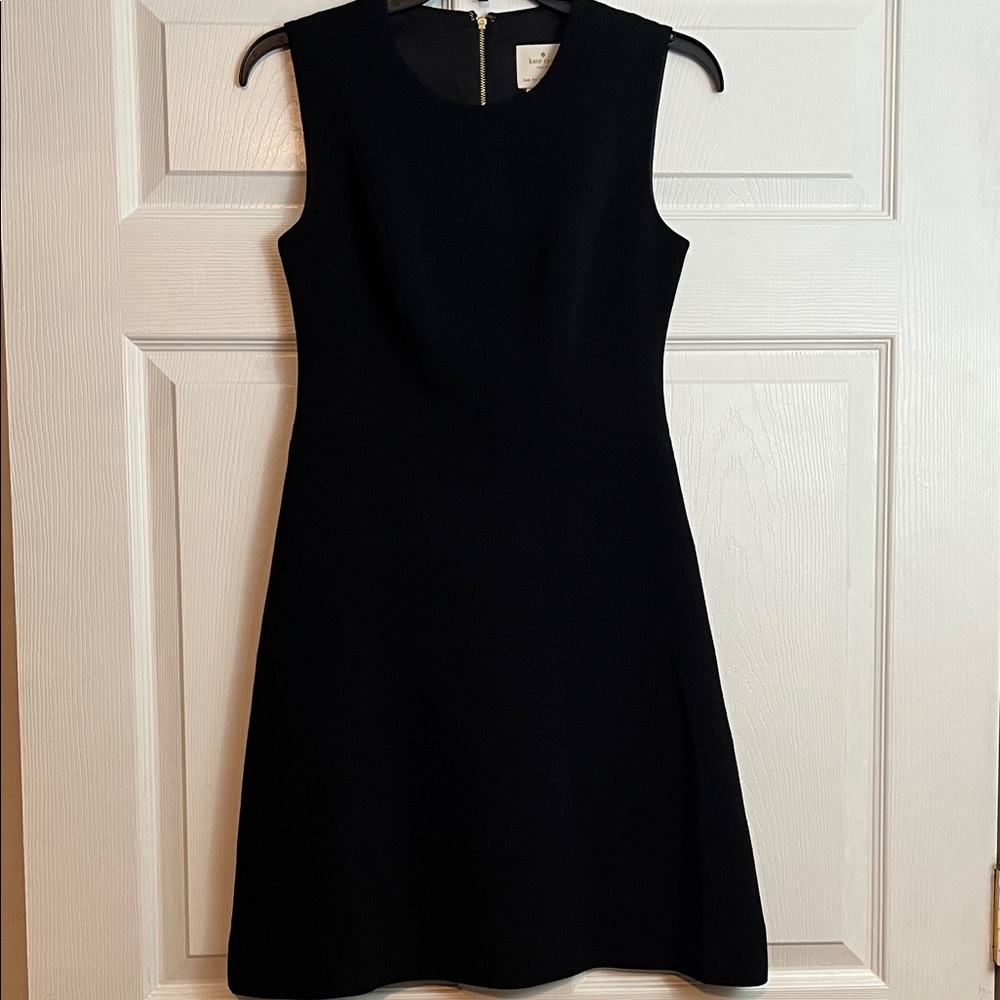 Kate Spade New York Black A‑Line Sleeveless Mini Dress - Women’s Size 2